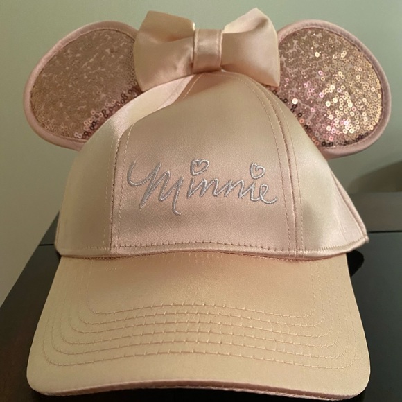 rose gold minnie hat